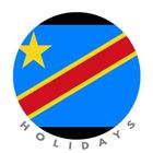 Congo Republic Holidays: Kinshasa Calendar icône