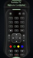 Toshiba TV Remote Controller Affiche