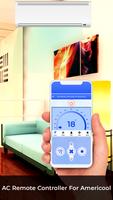 AC Remote Controller For Americool Affiche