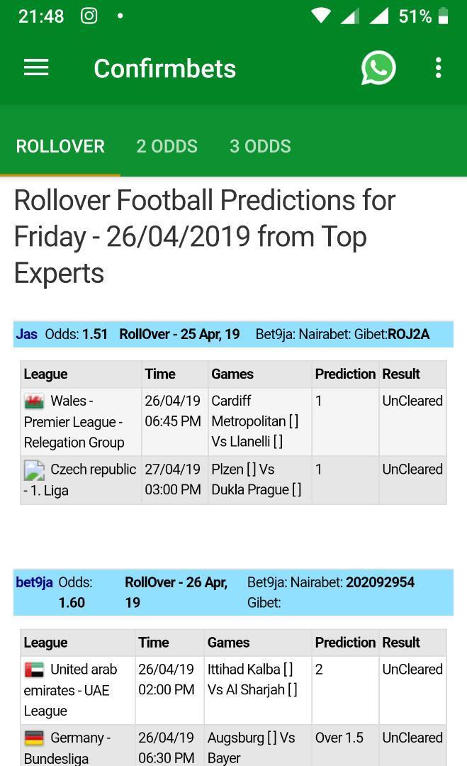Opera Mini Football Prediction Opera Mini Football Prediction