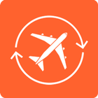 Uçuş bileti &Low cost Flight simgesi