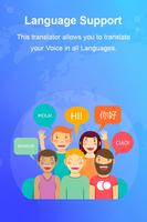 All Language Translator Text, Voice, Speech, Image poster