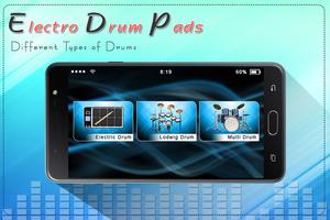 Electro Music Drum Pads: Real Drums Music Game Plakat