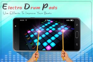 Electro Music Drum Pads: Real Drums Music Game اسکرین شاٹ 1