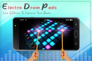 Electro Music Drum Pads: Real Drums Music Game captura de pantalla 1