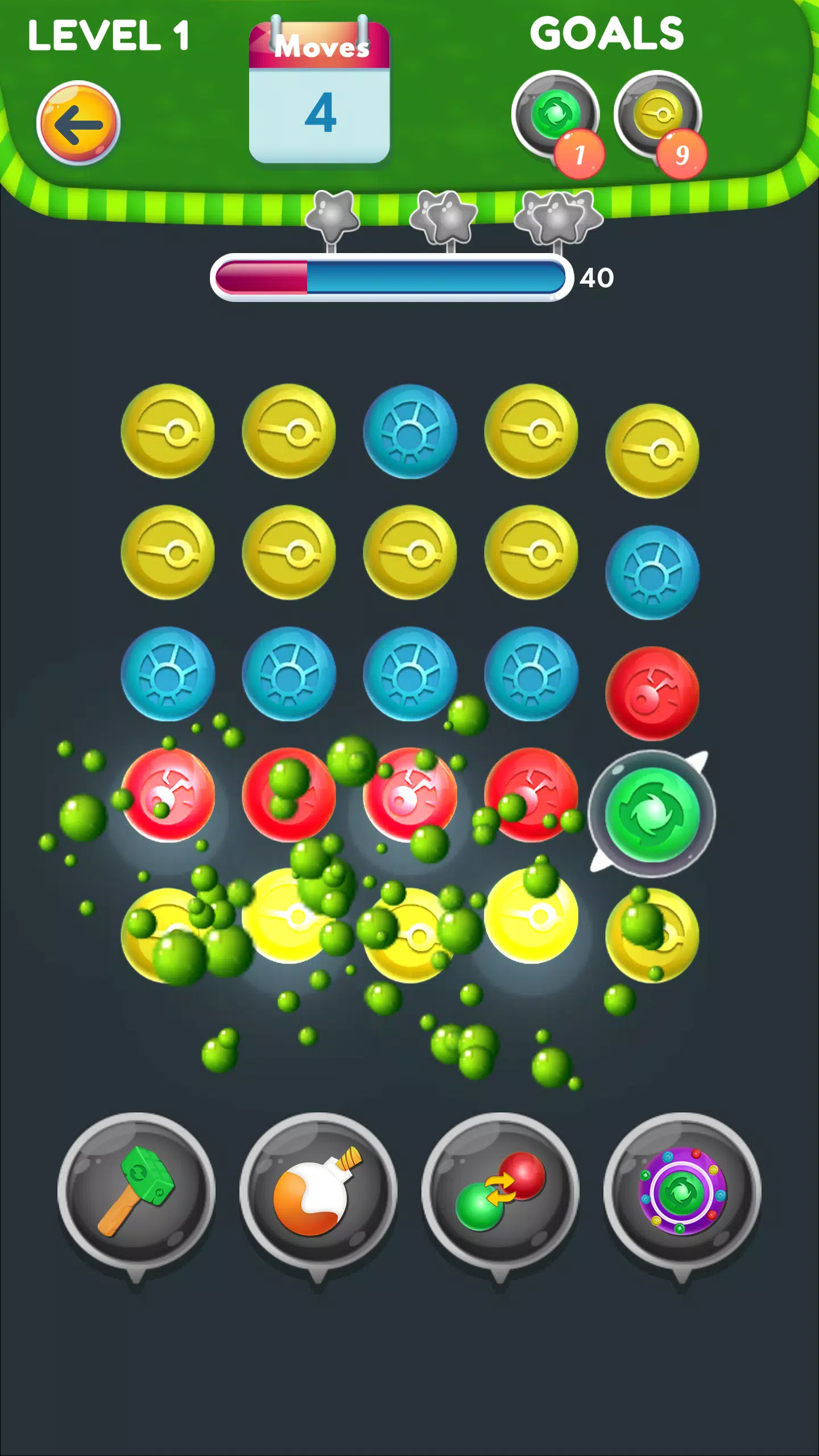 Collect them all – Dot puzzle