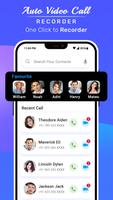 Auto Video Call Recorder স্ক্রিনশট 1