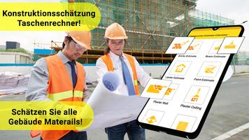 alle Baustoffberechnung Plakat