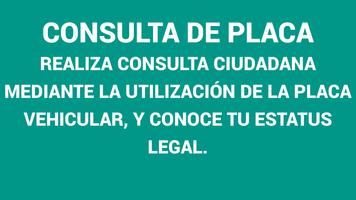 Consulta Vehicular MX Affiche