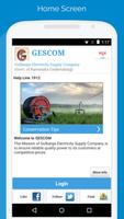 GESCOM Consumer App poster