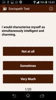 Sociopath Test Screenshot 1