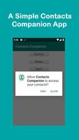 Contacts Companion ポスター