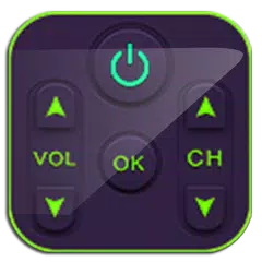 Universal remote control for tv