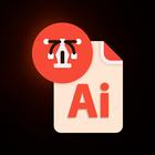 Ai illustrator Viewer -Convert ícone