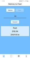 Feet Meters Converter syot layar 1