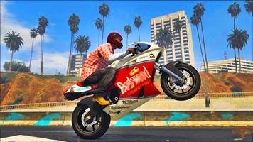 پوستر Sports Bike Racing Simulator3d