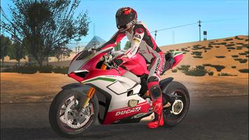 برنامه‌نما Sports Bike Racing Simulator3d عکس از صفحه