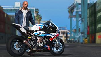 برنامه‌نما Sports Bike Racing Simulator3d عکس از صفحه