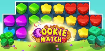 biscotto incontro (Cookie Match 3 puzzle Jam)