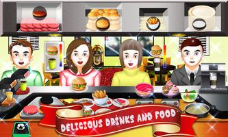 Cooking Restaurant - Crazy Bur screenshot 1