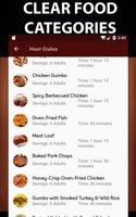 Continental food recipes app Screenshot 1