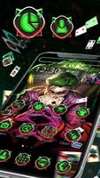 Psycho Joker Cool Theme पोस्टर