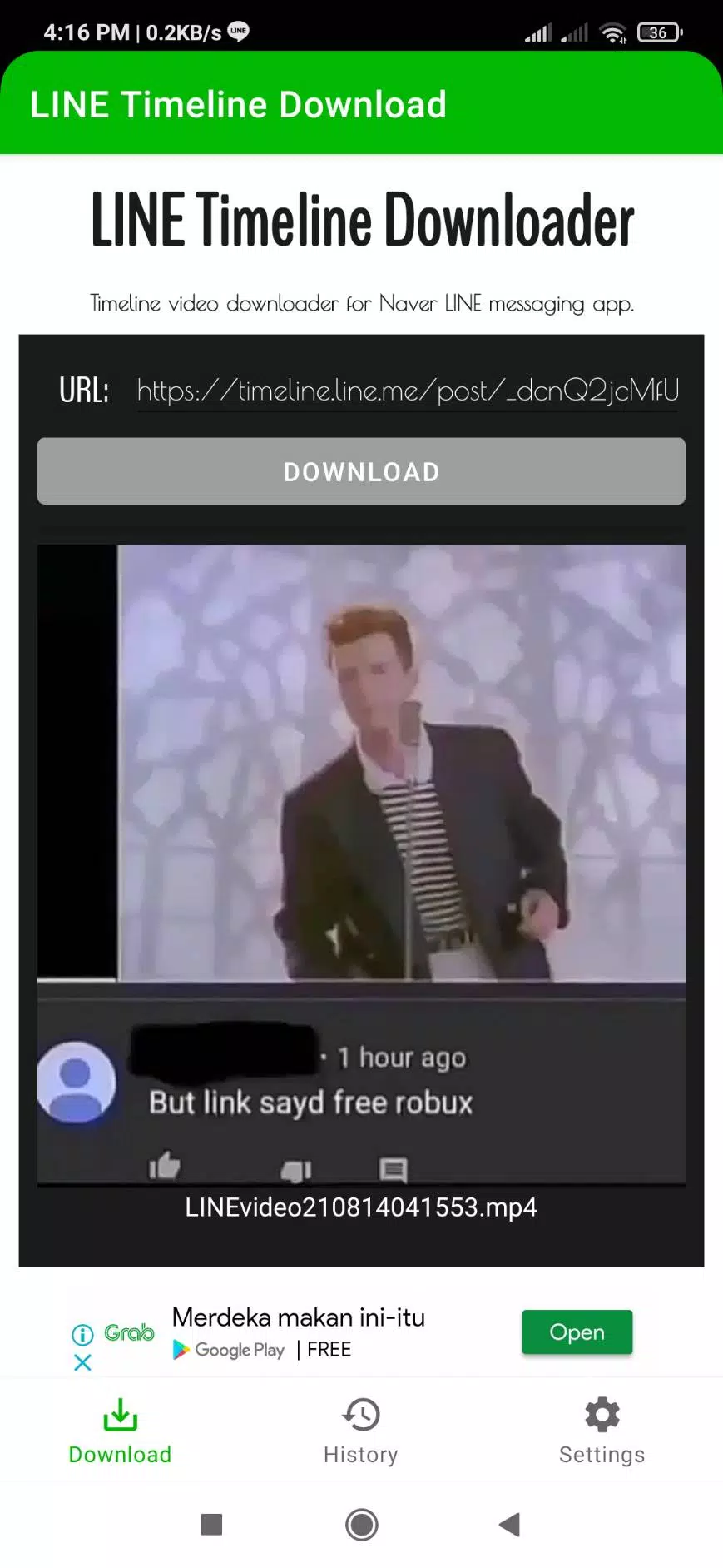 Rickroll Mp4 Download