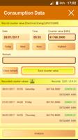 ☘ Consumption Manager: ⚡ Energy Water Heating ♨ screenshot 1