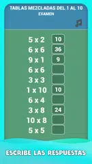 Descargar APK de Juego de tablas de multiplicar