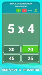 Descargar APK de Juego de tablas de multiplicar