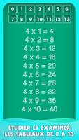 Jeu de table de multiplication capture d'écran 1