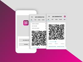 QR Code: Barcode Scanner & Generator Affiche