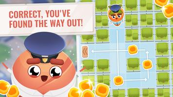 COPS: Carrot Officer Puzzles ảnh chụp màn hình 1