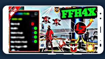 FFH4X mod menu hackff الملصق