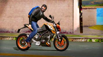 ktm bike stunt & race game 3d Affiche