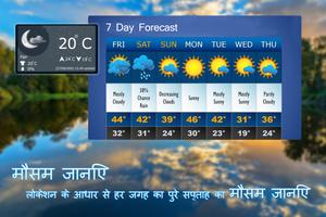 Aaj Ka Mausam: Live Weather پوسٹر