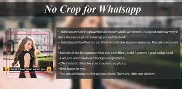 No Crop For Whatsapp DP Maker