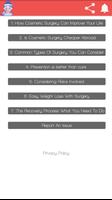 Cosmetic Surgery 101 Audio Guide ภาพหน้าจอ 1
