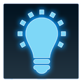 LED懐中電灯+時計アプリ