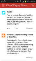 City of Calgary News Affiche