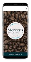 Mercer's Fresh Roasted Coffee plakat