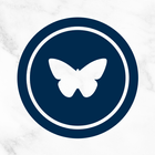 Blue Butterfly Coffee Zeichen