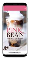 Pink Bean Coffee Plakat