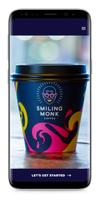 Smiling Monk Coffee poster