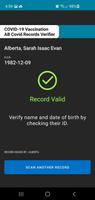AB Covid Records Verifier Ekran Görüntüsü 2