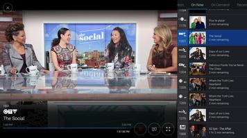 Bell Fibe TV app dashboard syot layar 1