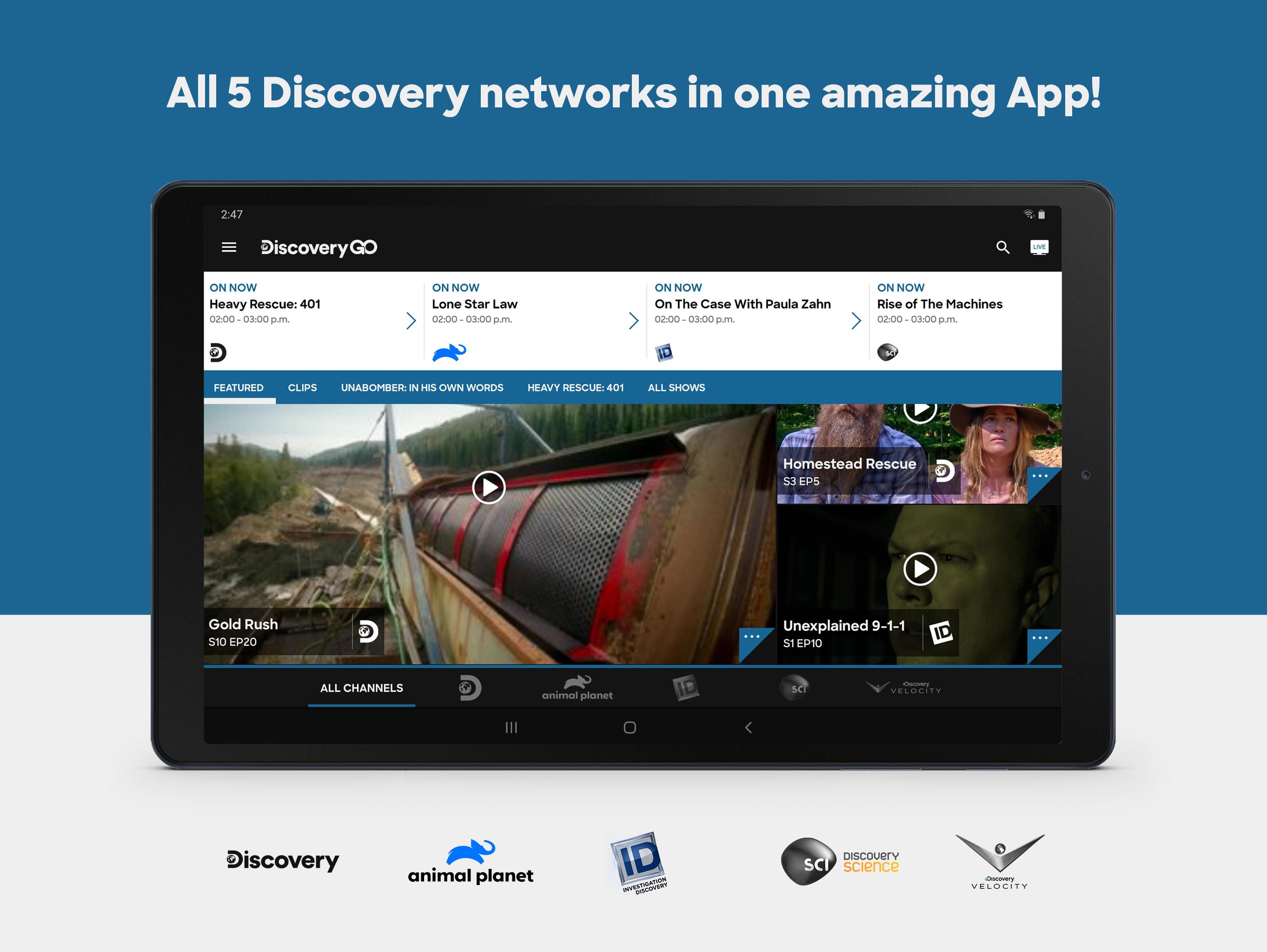 Discover app