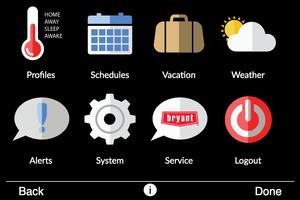 Bryant® Housewise™ Thermostat скриншот 3