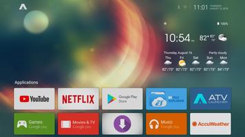 ATV Launcher pour Android TV capture d'écran 1