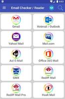 Email Checker / Reader الملصق